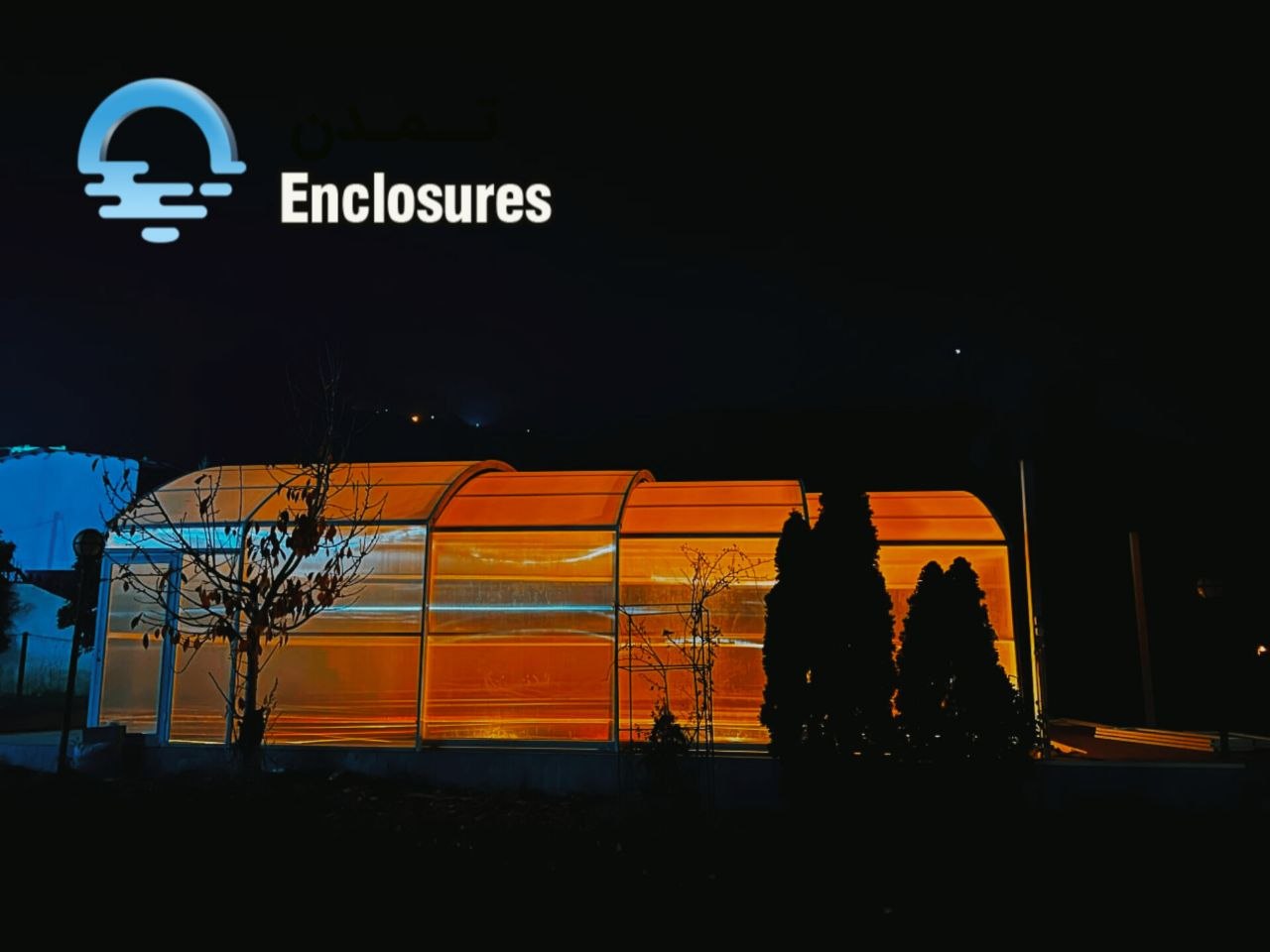 سقف متحرک استخر مدل ارتفاع بلند